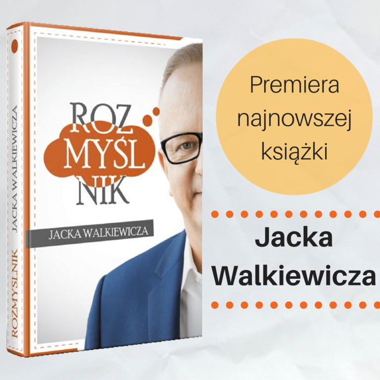 Ksiązka Jacka Walkiewicza Rozmyślnik